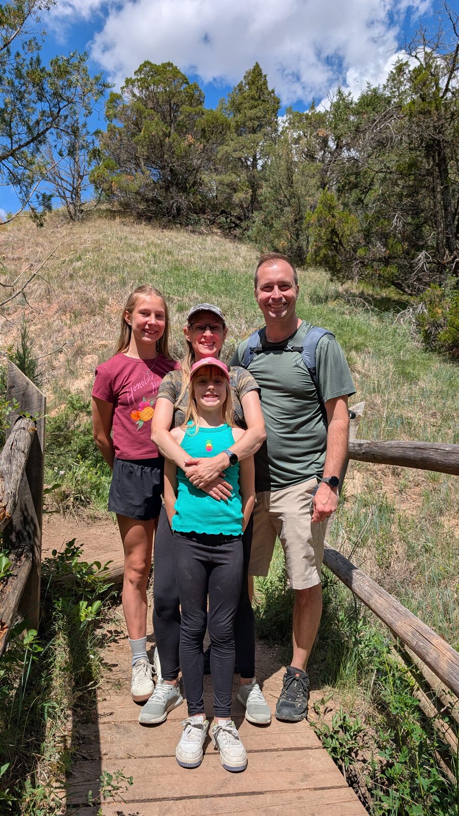 Hiking with the family